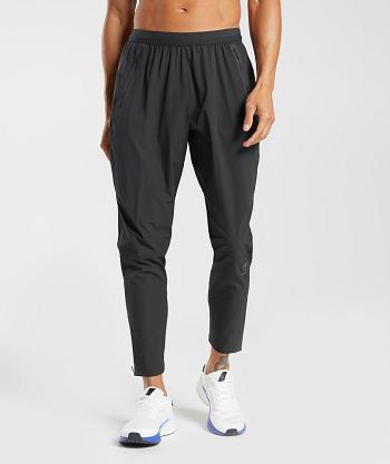 Gymshark Hybrid Woven Mjukisbyxor Herr Svarta | SE 3335DFM